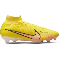 Nike Zoom Mercurial Superfly 9 Elite Gras Voetbalschoenen (FG) Geel Roze | Maat 44
