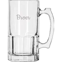 Libbey Gegraveerde Bierpul 1ltr Broer