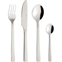 Aida Raw bestekset 48-delig geschenkdoos Glanzend staal