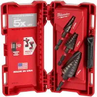 Milwaukee SCHOKGOLF  invloed getrapte boor set (3pc) - 48899266