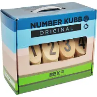 Bex Sport Original Numbers Kubb Rubberhout