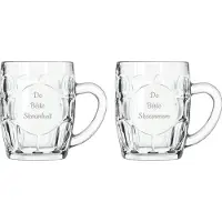 Libbey Gegraveerde Bierpul 55cl De Bêste Skoanheit- De Bêste Skoanmem
