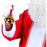 Boland Kerstmanbel Goud 15 X 8 X 8 Cm