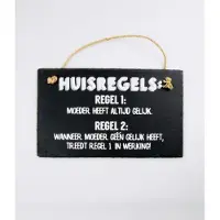 Paper Dreams Leisteen - Huisregels