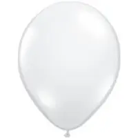 Wefiesta Kwaliteitsballon standaard - wit - 50 stuks (wit)