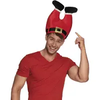 Boland - Kerstmuts Broek - Één maat - Volwassenen - Unisex - Kerst