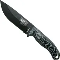 ESEE -5 3D Micarta, zwart