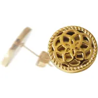 Dreamcatcher Oorbellen Flower Goudkleur TFE02SGO