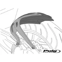Puig Achterspatbord Zwart F 900 XR MAT ZWART