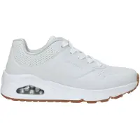 SKECHERS Uno Air Blitz sneakers wit Imitatieleer Maat 33