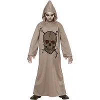 Widmann Grimreaper kostuum schedel voor kinderen