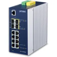 Planet IGS-12040MT Industie L2 Managed Switch 8-Port 10/100/1000T 4-Port 100/1000X SFP