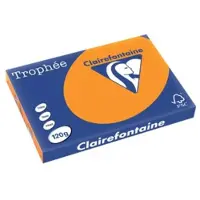 Clairefontaine Fel oranje A3 Gekleurd papier 120 grams (250 vel)