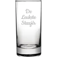 Fusion Gegraveerde longdrinkglas 28,5cl De Leukste Stazjêr