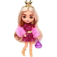 Barbie Pop - Extra Minis - Gold Kroon - - OneSize - Poppen