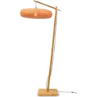 Good&Mojo Bamboe LED Staande Lamp Palawan | 1X E27 Max 60W | Naturel