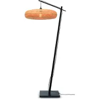 Good&Mojo Bamboe LED Staande Lamp Palawan | 1X E27 Max 60W | Black/Natural