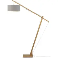Good&Mojo Bamboe LED Staande Lamp Montblanc | 1X E27 Max 60W | Green Forest