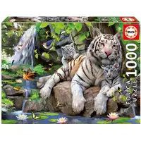 Educa - Puzzel - Bengaalse tijgers - 1000 stukjes - Legpuzzel