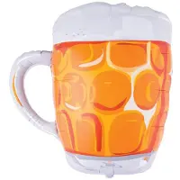 Fun Folie Ballon Bier 100 Cm