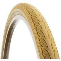 Dutch Perfect Pneumatico 28 x 1.90" / 50-622 - crème kleur met reflecterende elementen
