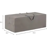 Madison Tuinkussenhoes Cushions Cover Grey (80 x 175 cm)