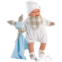 Llorens 38943, Baby pop, genderneutraal, geschikt voor kinderen vanaf 3 jaar, meisje, 380 mm, 1,1 kg