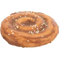 Trixie denta fun chewing pie - 9x9 cm 70 gr 50 st - Hondensnacks