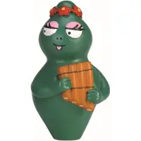 Plastoy Barbapapa Barbalala met fluit - Speelfiguurtje van 5 cm
