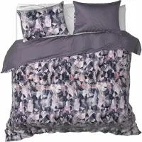 De Witte Lietaer Dekbedovertrek Orion Dark Sapphire Satijn-240 x 200 / 220 cm | Lits-Jumeaux