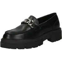 PS Poelman ROCKLAND - Dames Loafers - Chunky - Zwart - Maat 40