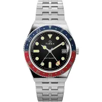 Timex Q Heruitgave Heren Zilveren Horloge TW2V38000