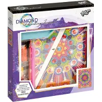 Totum Notitieboek mandala - diamond painting dagboek schrijfboek - knutselen creatief cadeautip