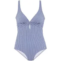 s.Oliver Badpak blauw / wit