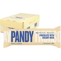Pandy Eiwitreep - Pandy Protein Bar - Melkchocolade - Doos van 18 stuks
