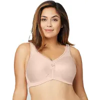 Glamorise Bh zonder beugels Glamorise Nude | one size Beige