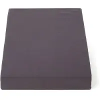 Vandyck Hoeslaken Jersey Supreme GOTS Anthracite (Jersey)-Lits-Jumeaux (180/190/200 x 200/210/220 cm)