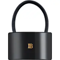 Balmain Hair Couture Cellulose Acetate Elastique pour Cheveux Black Haarelastiek 1 st