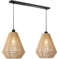 Label51 - Hanglamp Ibiza - Zwart - 33x80x150cm