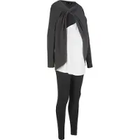 Bonprix Comfortabele set bestaande uit een voedingsshirt en een legging (2-delige set) 46/48 (L)