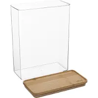 Atmosphera Stapelbare Dozen - Opberger - Bamboe Deksel - Doos - Eske - 4,3L