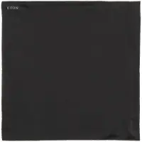 Eton Pochet zwart/wit, Effen
