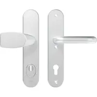 Axa Veiligheidsbeslag Oval+ Knop/Kruk Kerntrek PC92 SKG***