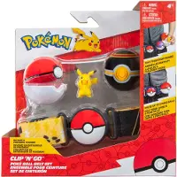 Pokémon - Clip 'N' Go Pokéball Belt Set Wave 7 (1 van assortiment)