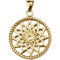 Dreamcatcher Hanger Star Pendant Gold M