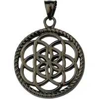 Dreamcatcher Hanger Flower Zwart M