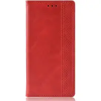 Mobigear Sensation Bookcase voor Samsung Galaxy S10 Plus - Rood