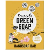 Marcel's Green Soap Handzeep Bar - Vanille & Kersenbloesem - 6 x 90 gram