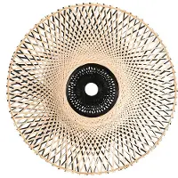 QAZQA Oosterse lampenkap rotan 50 cm - Rina