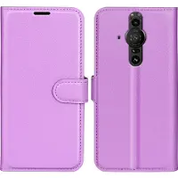 Mobigear Classic Bookcase voor Sony Xperia Pro-I - Paars